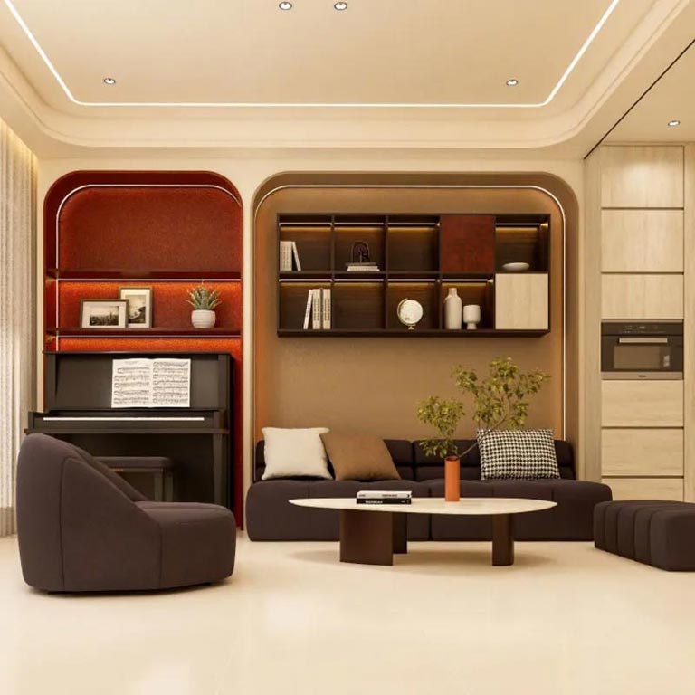 thiết kế thi công nội thất nhà phố